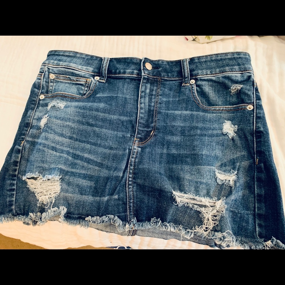 AE jean skirt